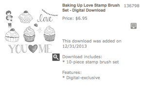 Baking Up Love digital download