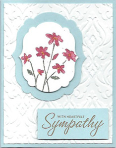 Close as a Memory traditional sympathy card