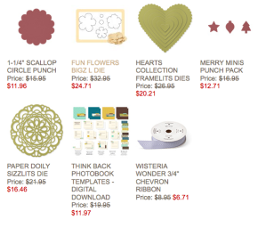 Stampin' Up! Week;ly Deal 12-3-13