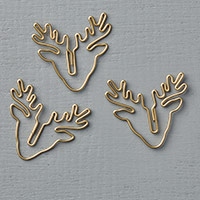 Reindeer paper clips