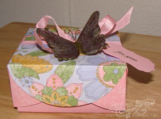 Afternoon Tea box with Butterfly side