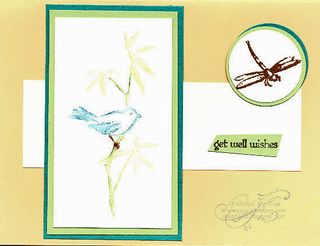 Angela's Card Stamping 411 challenge