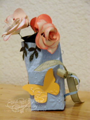 Watering Can with Roses