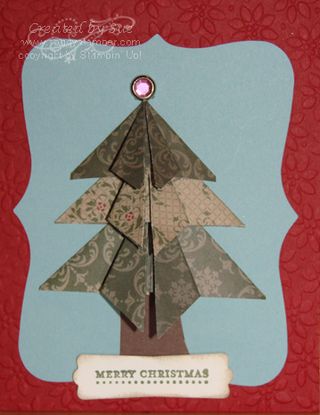 Tea Bag Folded tree