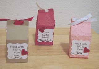 Valentine Milk Cartons